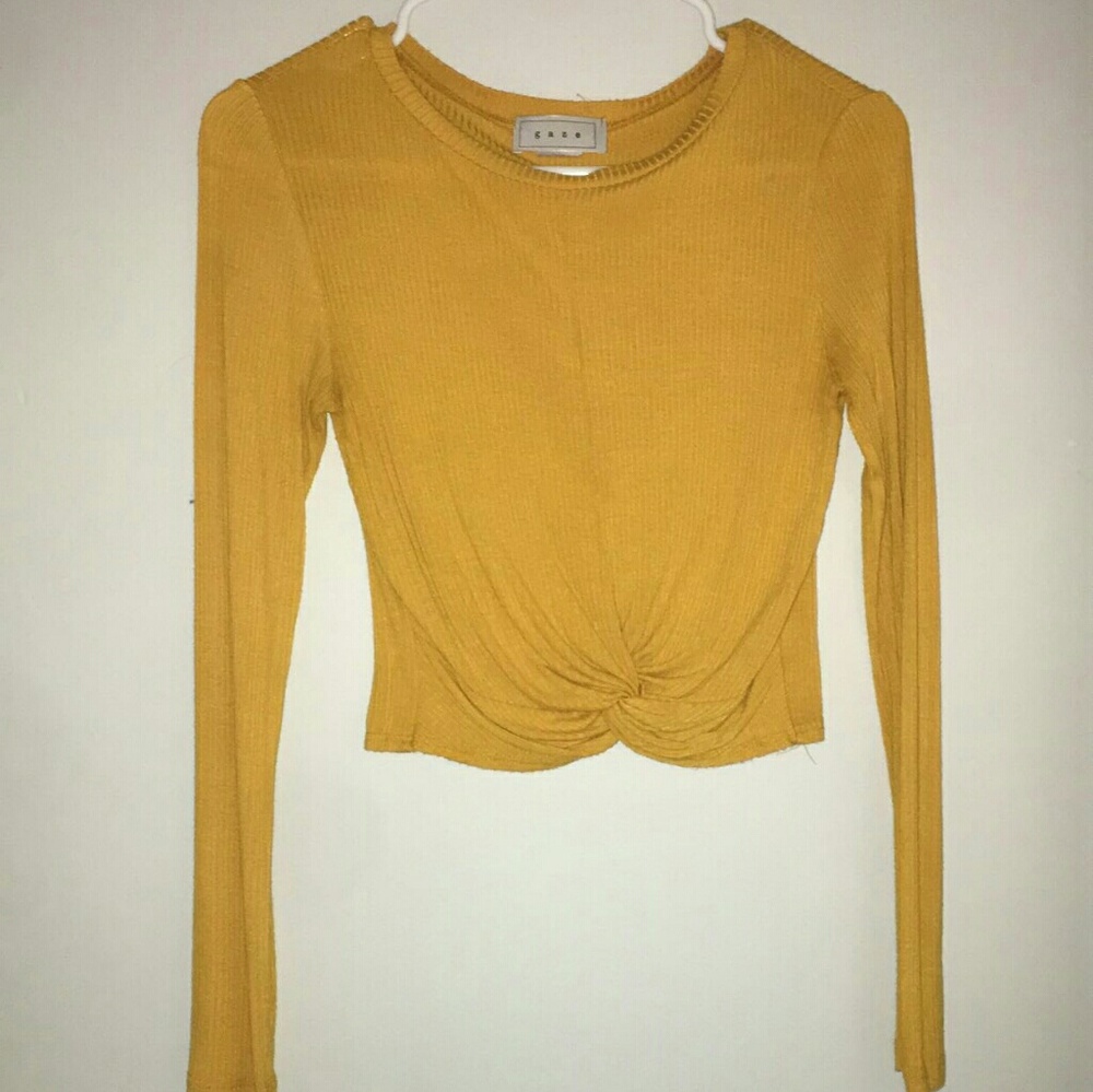Yellow crop